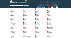 Desktop Screenshot of checkusernames.com